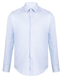 Chemise à manches longues bleu clair Sandro