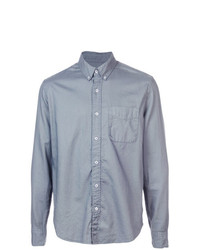 Chemise à manches longues bleu clair SAVE KHAKI UNITED