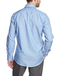 Chemise à manches longues bleu clair Seidensticker