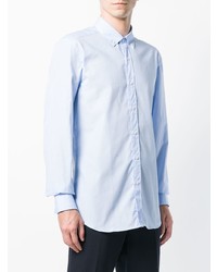 Chemise à manches longues bleu clair Fay