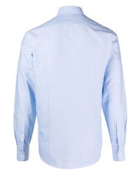 Chemise à manches longues bleu clair Deperlu