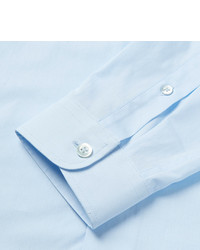 Chemise à manches longues bleu clair Ami