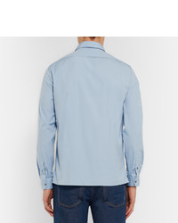 Chemise à manches longues bleu clair Gucci