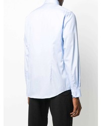 Chemise à manches longues bleu clair Calvin Klein