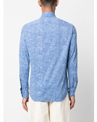 Chemise à manches longues bleu clair Glanshirt