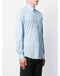 Chemise à manches longues bleu clair Givenchy