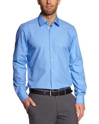 Chemise à manches longues bleu clair Strellson Premium