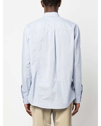 Chemise à manches longues bleu clair DSQUARED2