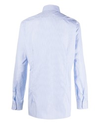 Chemise à manches longues bleu clair Barba