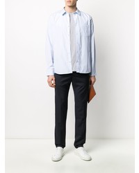 Chemise à manches longues bleu clair A.P.C.