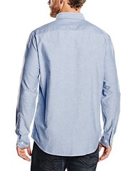Chemise à manches longues bleu clair Tommy Hilfiger