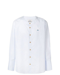 Chemise à manches longues bleu clair Vivienne Westwood