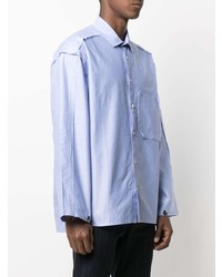 Chemise à manches longues bleu clair Corelate