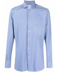 Chemise à manches longues bleu clair Xacus