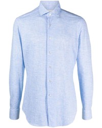 Chemise à manches longues bleu clair Xacus