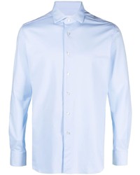 Chemise à manches longues bleu clair Xacus