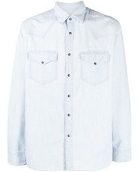 Chemise à manches longues bleu clair Xacus