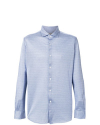 Chemise à manches longues bleu clair Xacus