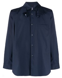 Chemise à manches longues bleu marine Comme Des Garcons SHIRT