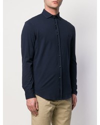 Chemise à manches longues bleu marine Polo Ralph Lauren