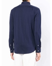 Chemise à manches longues bleu marine Polo Ralph Lauren
