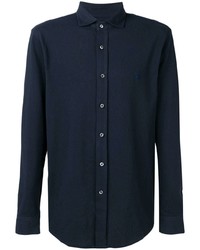 Chemise à manches longues bleu marine Polo Ralph Lauren