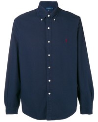 Chemise à manches longues bleu marine Polo Ralph Lauren