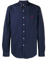 Chemise à manches longues bleu marine Polo Ralph Lauren