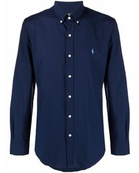 Chemise à manches longues bleu marine Polo Ralph Lauren