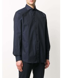 Chemise à manches longues bleu marine Xacus