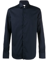 Chemise à manches longues bleu marine Xacus