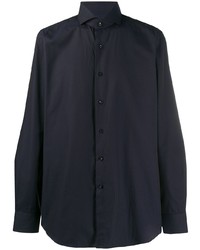 Chemise à manches longues bleu marine Xacus