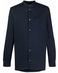 Chemise à manches longues bleu marine Zadig & Voltaire