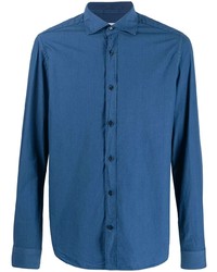Chemise à manches longues bleue Al Duca D’Aosta 1902