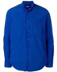 Chemise à manches longues bleue Aspesi