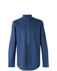 Chemise à manches longues bleue BOSS HUGO BOSS