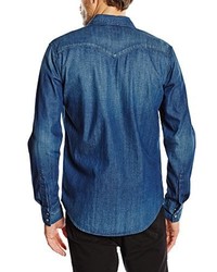 Chemise à manches longues bleue Levi's