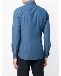 Chemise à manches longues bleue Glanshirt