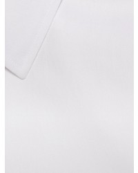 Chemise à manches longues brodée blanche Gucci