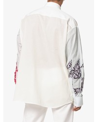 Chemise à manches longues brodée blanche Calvin Klein 205W39nyc