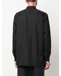 Chemise à manches longues brodée noire Comme Des Garcons SHIRT