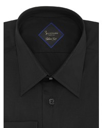 Chemise à manches longues brodée noire Billionaire