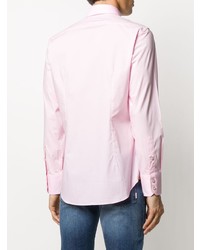 Chemise à manches longues brodée rose Billionaire