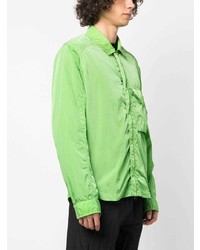 Chemise à manches longues chartreuse C.P. Company