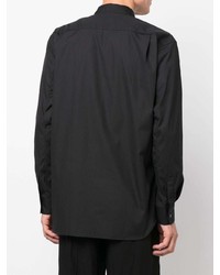 Chemise à manches longues en broderie anglaise noire Comme Des Garcons SHIRT