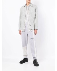 Chemise à manches longues en flanelle grise 3.1 Phillip Lim