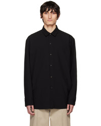 Chemise à manches longues en laine noire Fear Of God