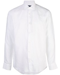 Chemise à manches longues en lin blanche Frescobol Carioca