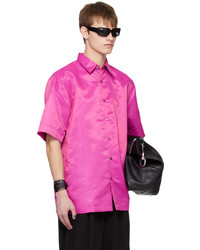 Chemise à manches longues fuchsia Dries Van Noten