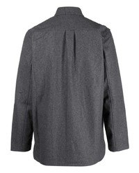 Chemise à manches longues gris foncé Norse Projects